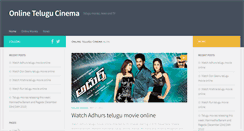 Desktop Screenshot of onlinetelugucinema.com